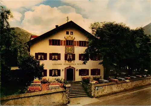 AK / Ansichtskarte  Oberammergau Gasthof Pension Ambronia