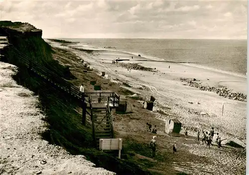 AK / Ansichtskarte 73924476 Kampen__Sylt Strandpartie