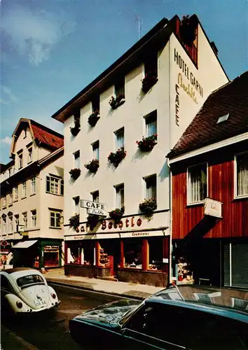 AK / Ansichtskarte  Wildbad_Schwarzwald Hotel Garni Bechtle