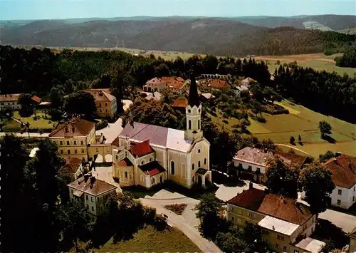 AK / Ansichtskarte  Maria_Schmolln_Oberoesterreich_AT Fliegeraufnahme mit Wallfahrtskirche