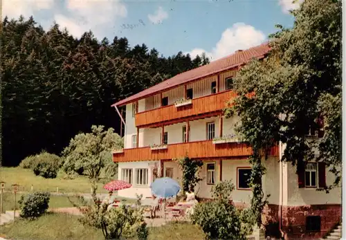 AK / Ansichtskarte  Lauterbad_Freudenstadt Berghof Gaststaette Pension