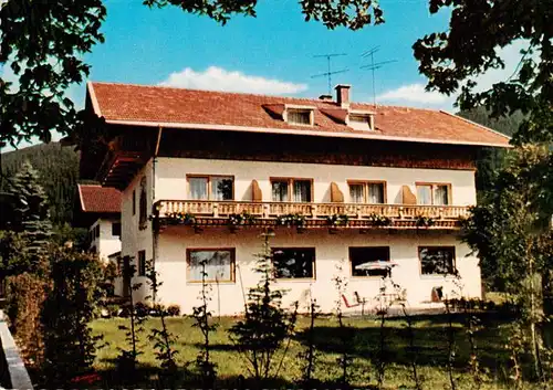 AK / Ansichtskarte 73924615 Bad_Heilbrunn Kur Pension Christian