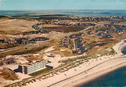 AK / Ansichtskarte 73924634 List__Sylt Oststrand Fliegeraufnahme