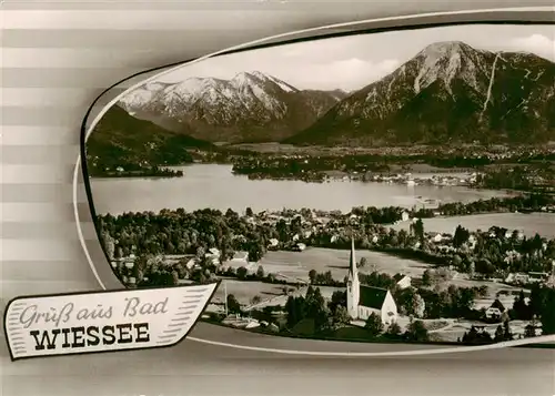 AK / Ansichtskarte  Bad_Wiessee_Tegernsee Panorama