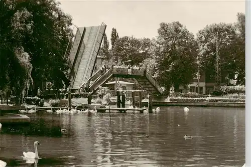 AK / Ansichtskarte  Woltersdorf_Erkner Blick zur Schleuse