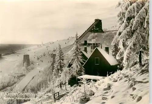 AK / Ansichtskarte 73924653 Oberwiesenthal_Erzgebirge Bergheim Schoenjungferngrund