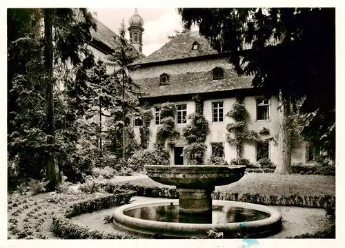 AK / Ansichtskarte  Eberbach_Rheingau_Eltville Ehem Zisterzienser Abtei im Rheingau Klostergarten