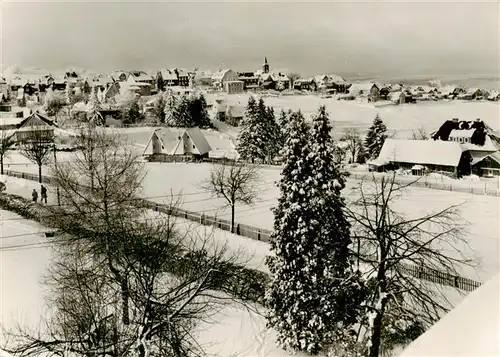 AK / Ansichtskarte  Masserberg Winterpanorama