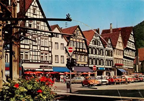 AK / Ansichtskarte  Urach_Schwarzwald Marktplatz