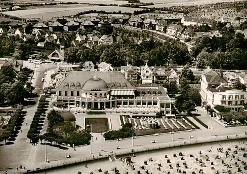 AK / Ansichtskarte  Travemuende_Ostseebad Blick auf Casino und Strandhotel 