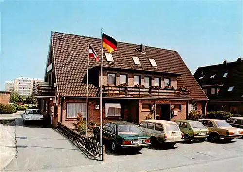 AK / Ansichtskarte  Buesum_Nordseebad Hotel Restaurant Zum Seeadler