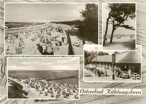 AK / Ansichtskarte 73924800 Kuehlungsborn_Ostseebad Panorama Strandpromenade Gaststaette