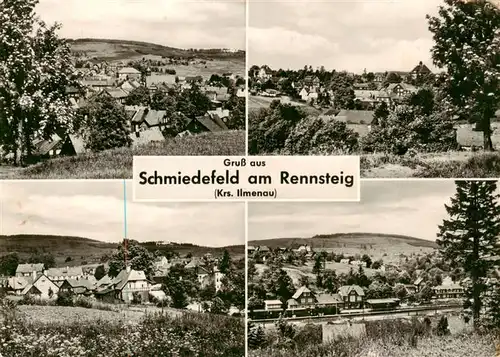 AK / Ansichtskarte 73924808 Schmiedefeld_Rennsteig Panorama Luftkurort