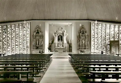 AK / Ansichtskarte 73924829 Hinterzarten Innenansicht Katholische Kirche