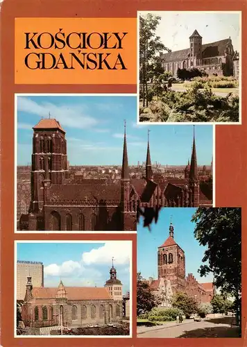 AK / Ansichtskarte  Gdansk_Danzig_PL Koscioly Gdanska Kirchen der Stadt