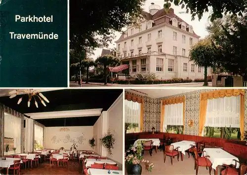 AK / Ansichtskarte  Travemuende_Ostseebad Parkhotel Restaurant