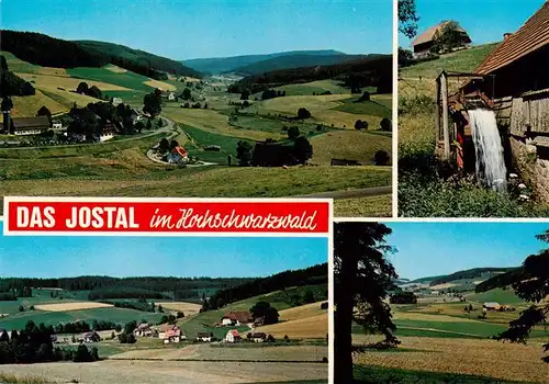 AK / Ansichtskarte 73924865 Jostal_Titisee-Neustadt Panorama Muehle Teilansichten