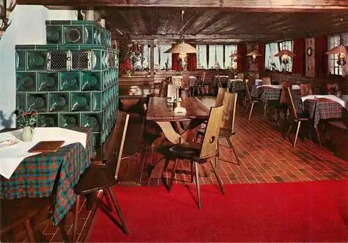 AK / Ansichtskarte  Simonswaeldertal_Simonswald Gasthof Pension Sonne Gastsstube