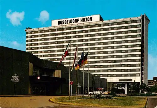 AK / Ansichtskarte  Duesseldorf Hotel Duesseldorf Hilton