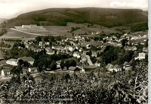 AK / Ansichtskarte  Fredeburg_Schmallenberg Fliegeraufnahme mit VdK Erholungsheim