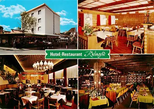 AK / Ansichtskarte 73924900 Koenigswinter Hotel Restaurant Rheingold