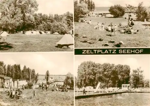 AK / Ansichtskarte 73924917 Seehof_Schwerin Zeltplatz Freibad
