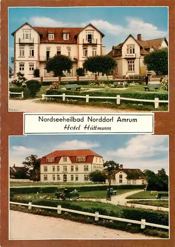 AK / Ansichtskarte 73924965 Norddorf_Amrum Hotel Huettmann Park