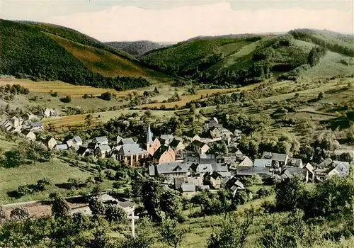 AK / Ansichtskarte  Luetz_Luetzbachtal Seitental der Mosel Fliegeraufnahme