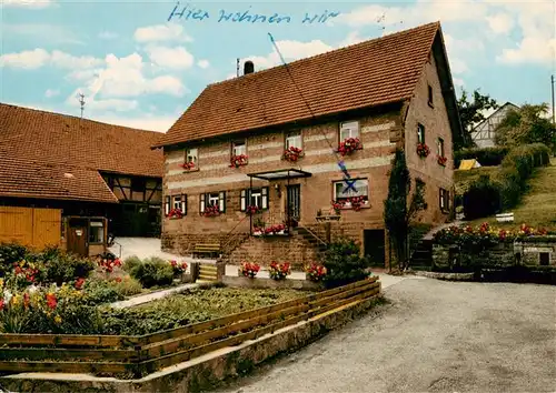 AK / Ansichtskarte 73924988 Reinhardsachsen Haus am Frankenbrunnen