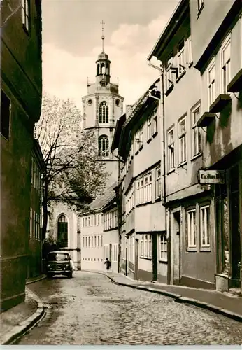 AK / Ansichtskarte  Schleusingen Kirchgasse