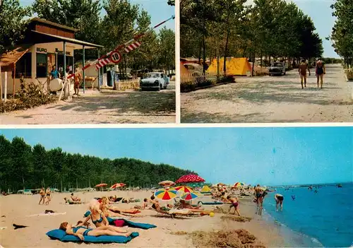 AK / Ansichtskarte  Treporti_Venezia_IT Camping Ca Pasquali Strand