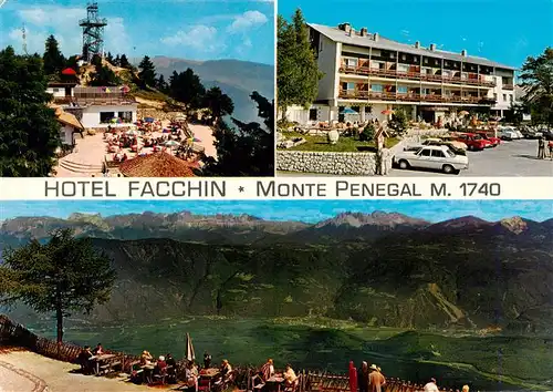 AK / Ansichtskarte 73924993 Monte_Penegal_1740m_Dolomiti_IT Hotel Facchin Passo Mendola