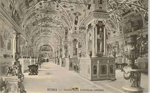 AK / Ansichtskarte  Roma__Rom_IT Salone della Biblioteca vaticana 