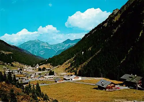 AK / Ansichtskarte  Gargellen_Montafon_Vorarlberg_AT mit Zamangspitze