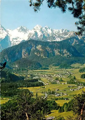 AK / Ansichtskarte  Lofer_AT Blick vom Steinpass auf Unken und Loferer Steinberge