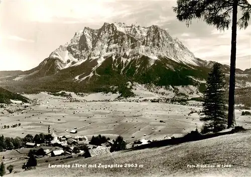 AK / Ansichtskarte  Lermoos_Tirol_AT mit Zugspitze