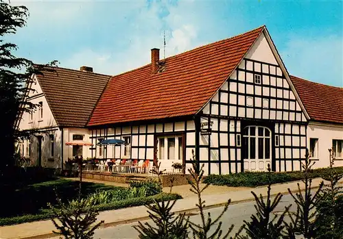 AK / Ansichtskarte 73925177 Bad_Iburg Pension Niedersaechsischer Hof