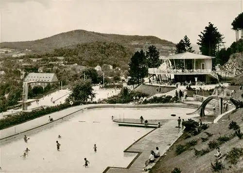 AK / Ansichtskarte  Bad_Kissingen Terrassen Schwimmbad