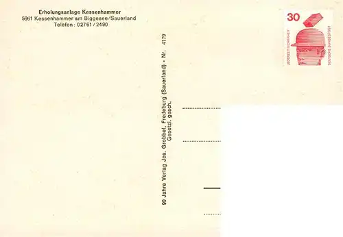 AK / Ansichtskarte  Kessenhammer Erholungsanlage Kessenhammer Gastraeume Terrasse