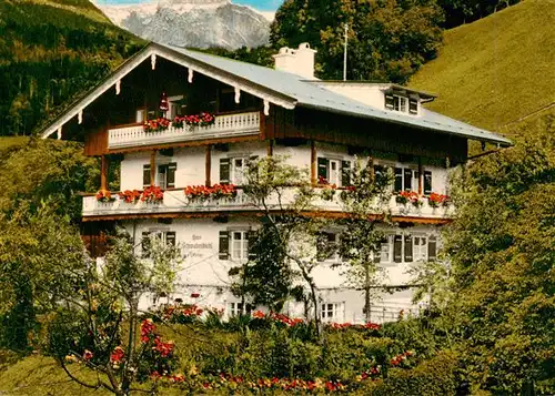 AK / Ansichtskarte 73925214 Berchtesgaden Haus Schwabenbichl
