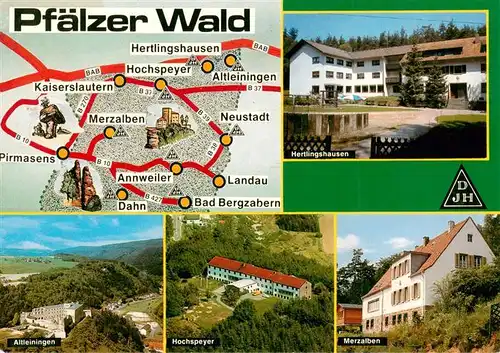 AK / Ansichtskarte  Hertlingshausen Altleinigen Hochspeyer Merzalben