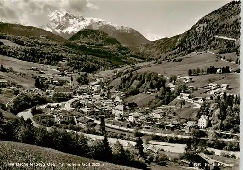 AK / Ansichtskarte  Marktschellenberg Panorama mit Hohem Goell