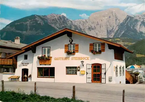 AK / Ansichtskarte  Schoenau_Berchtesgaden Gasthaus Steinbock