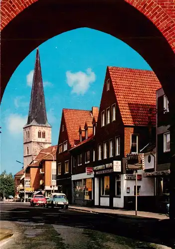 AK / Ansichtskarte 73925243 Duelmen Blick durchs Luedinghauser Tor Viktorkirche