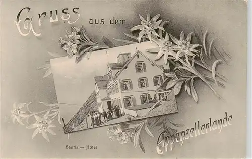 AK / Ansichtskarte  Appenzeller_Land_IR Saentis Hotel