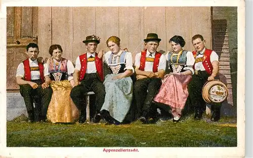 AK / Ansichtskarte  Appenzeller_Land_IR Appenzeller Tracht