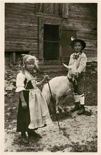 AK / Ansichtskarte  Appenzeller_Land_IR Appenzeller Trachtenkinder