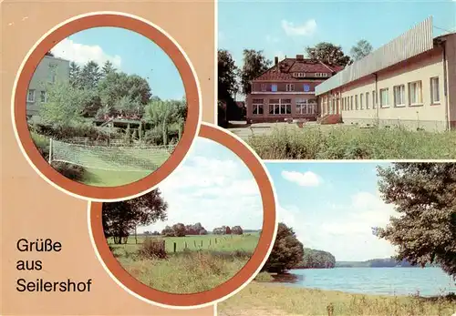 AK / Ansichtskarte  Seilershof_Gransee Erholungsheim der Dt Post Erich Dolling Landschaft FDGB Erholungsheim Haus am See Kleiner Wentow See