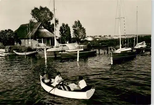 AK / Ansichtskarte  Zinnowitz_Ostseebad Am Achterwasser