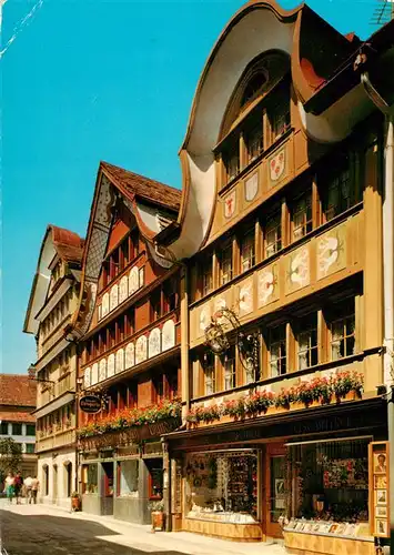 AK / Ansichtskarte  Appenzell_IR Hauptgasse